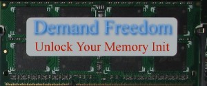 Demand Freedom. Unlock Your Memory Init.