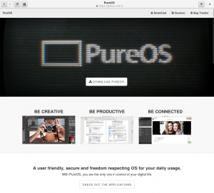 2017 new pureos website
