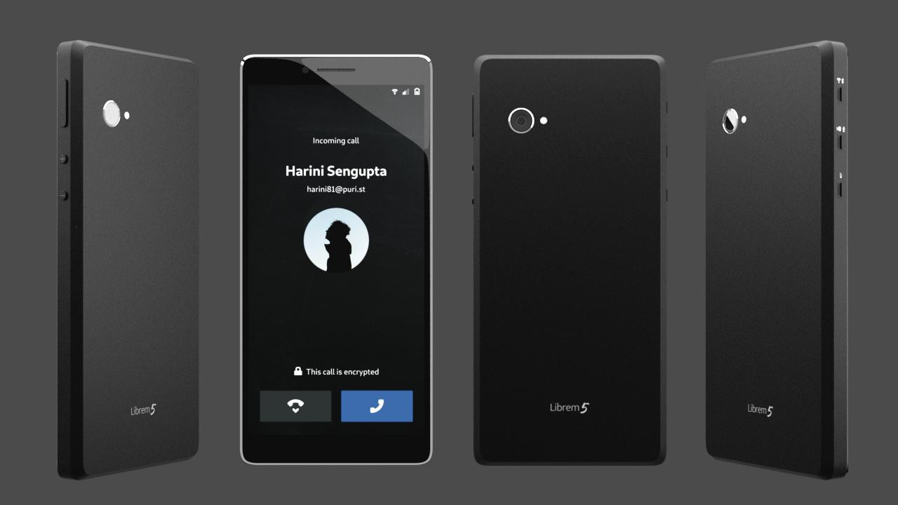 総合3位Linuxスマートフォン Purism Librem5 スマートフォン本体
