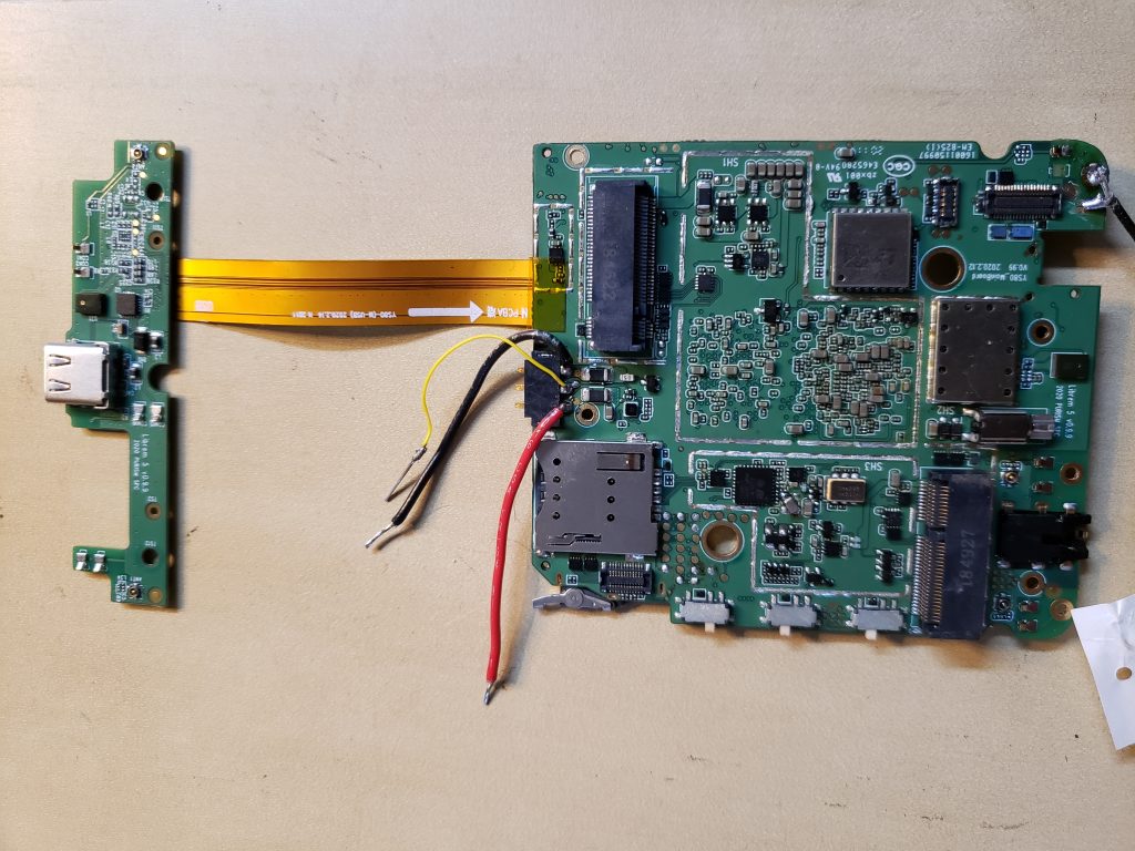 Dogwood PCB CPU side down