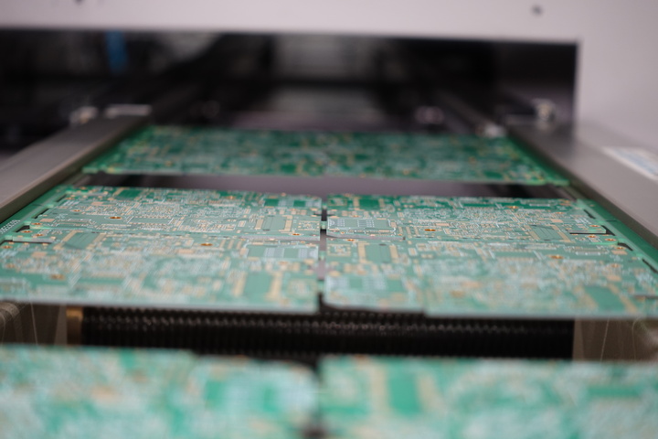 Liberty Phone PCB entering SMT process